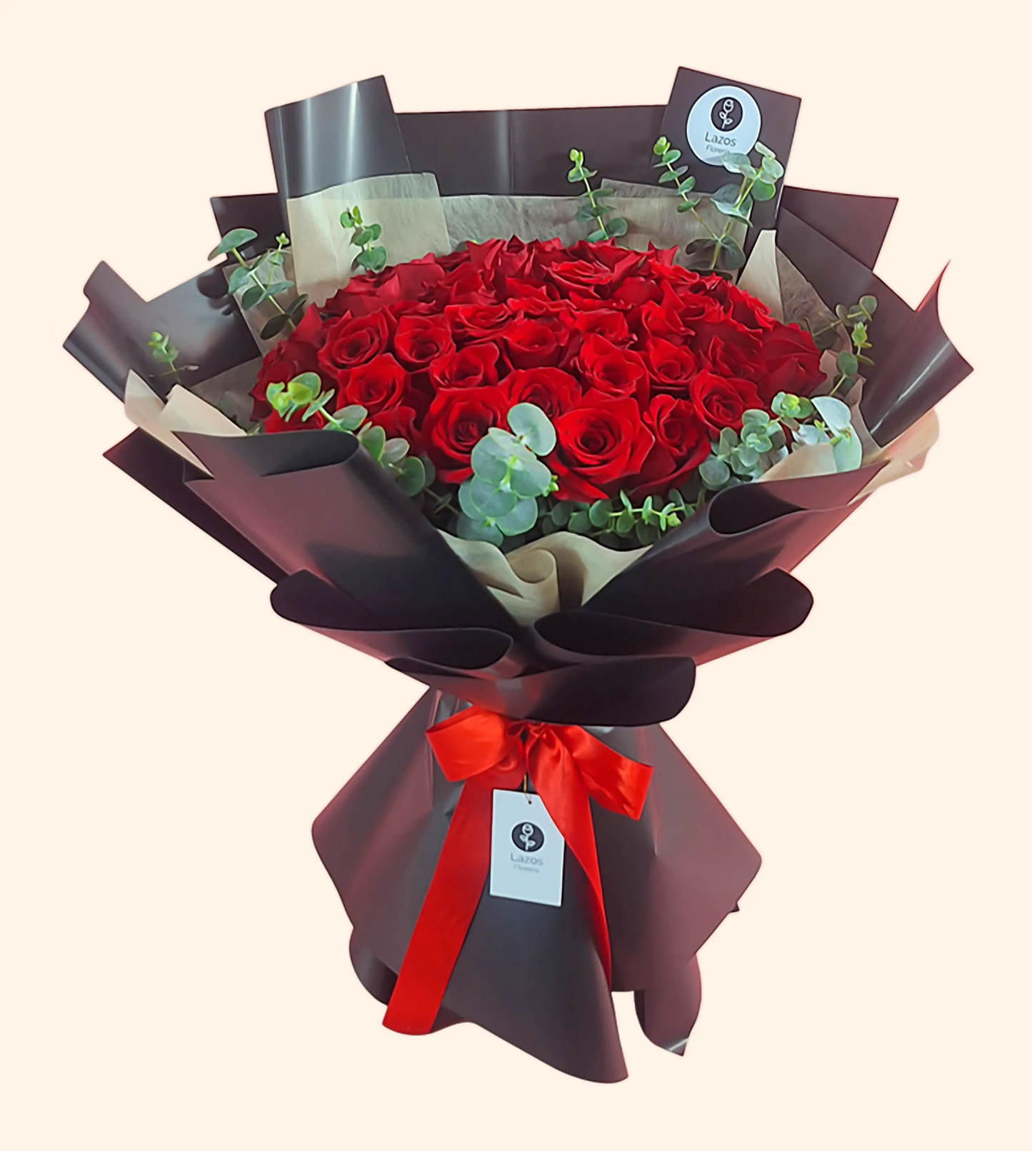 Ramo Pasión Eterna LAZOS FLORERIA