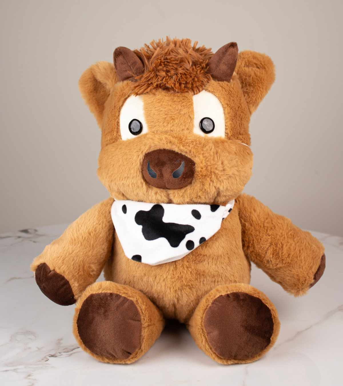 Peluche Vaquita Que Corre Marrón