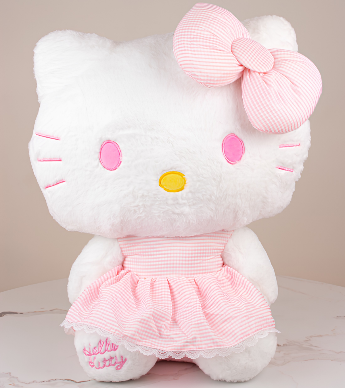 Peluche de Hello Kitty Clásico Rosa