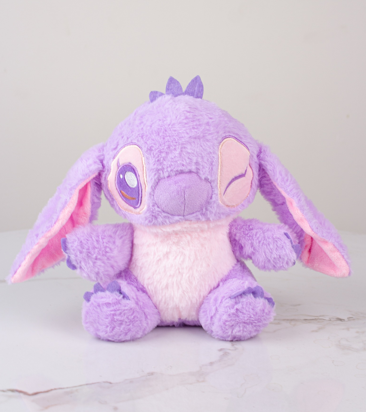 Peluche de Stitch Morado Guiñando