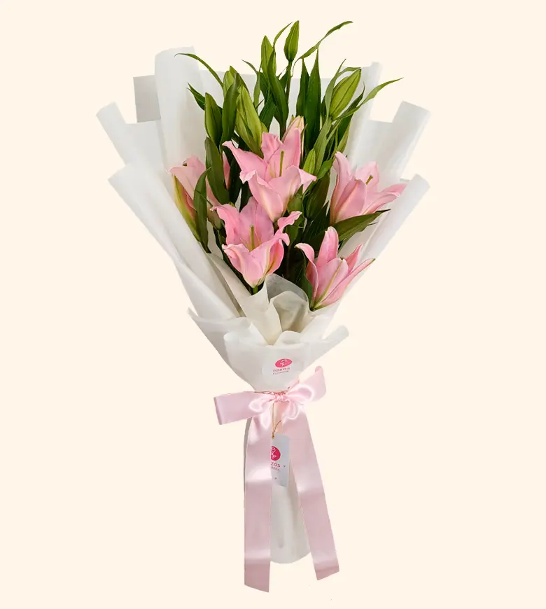 Ramo de Lirios LAZOS FLORERIA