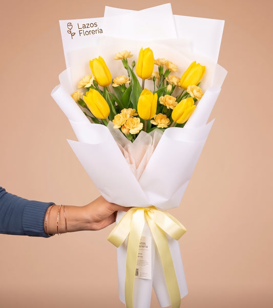 Destello Amarillo de Tulipanes