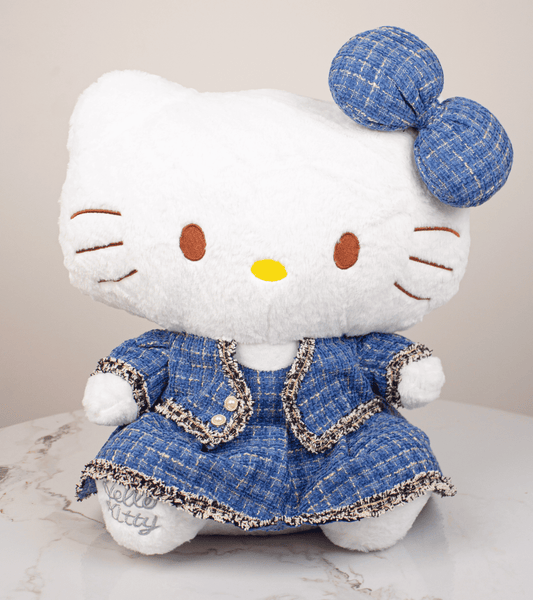Peluche Hello Kitty Traje Azul Grande