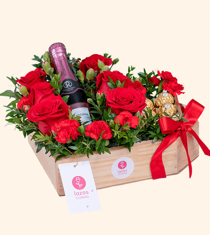 Pack Corazón de Rosas_SAN VALENTÍN