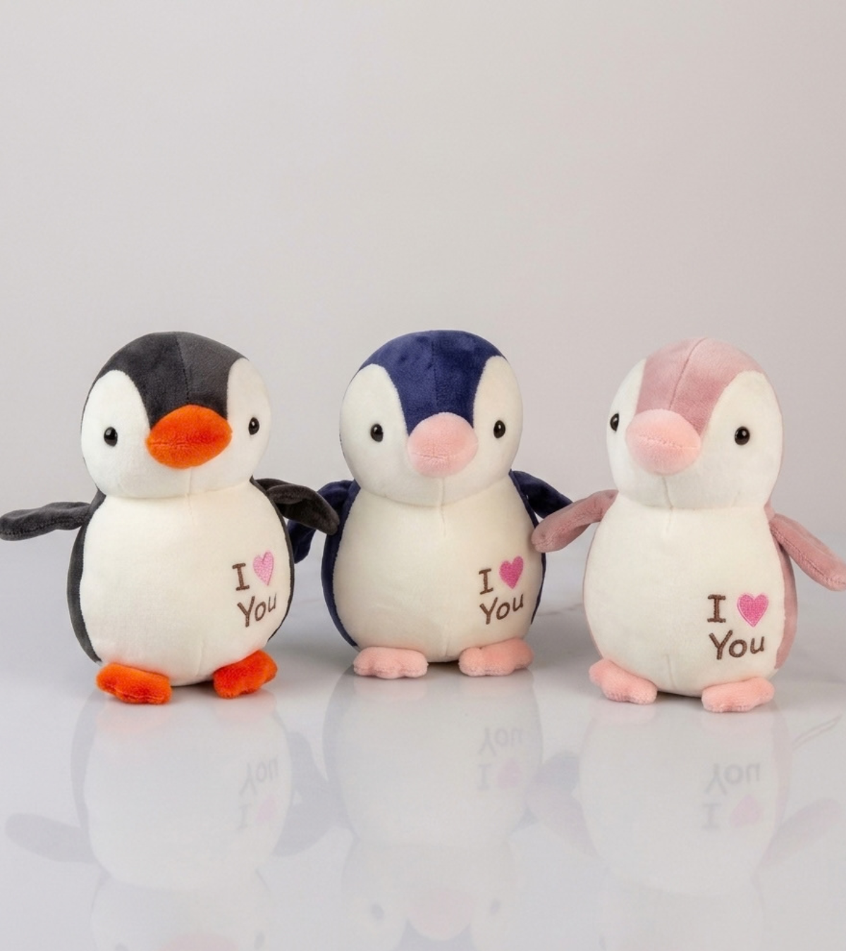 Peluche de Pingüino "I Love You"