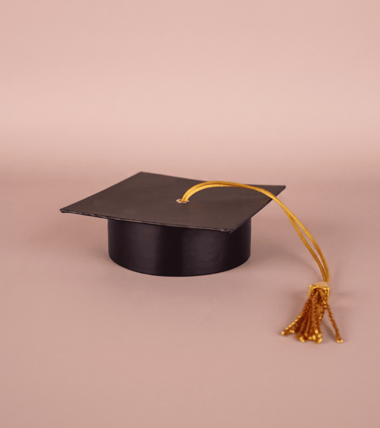Mini Birrete Negro de Graduación para Ramos
